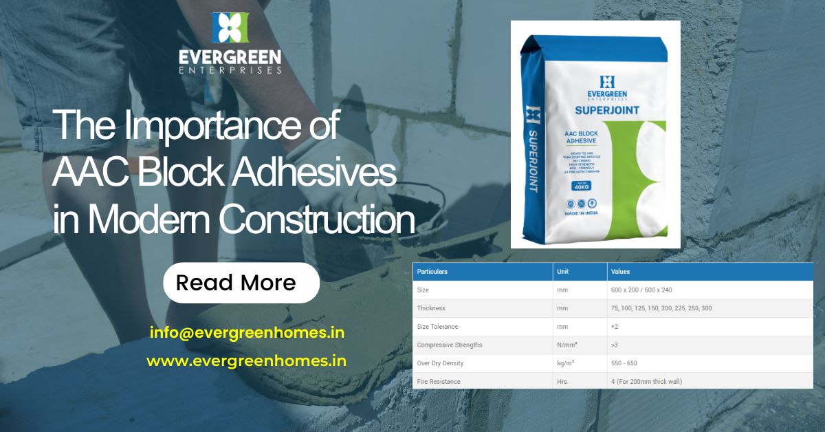 AAC Block Adhesives