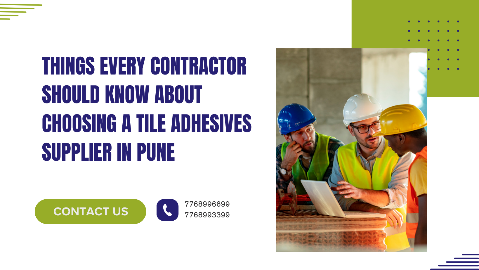 Tile Adhesives Supplier in Pune