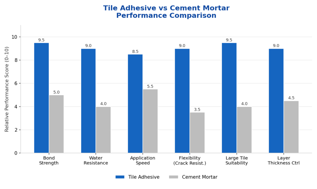 tile adhesive cement mortar
