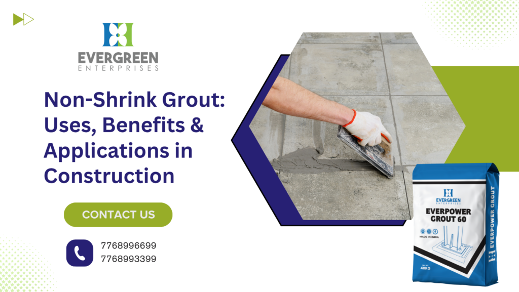 Non-Shrink Grout Uses